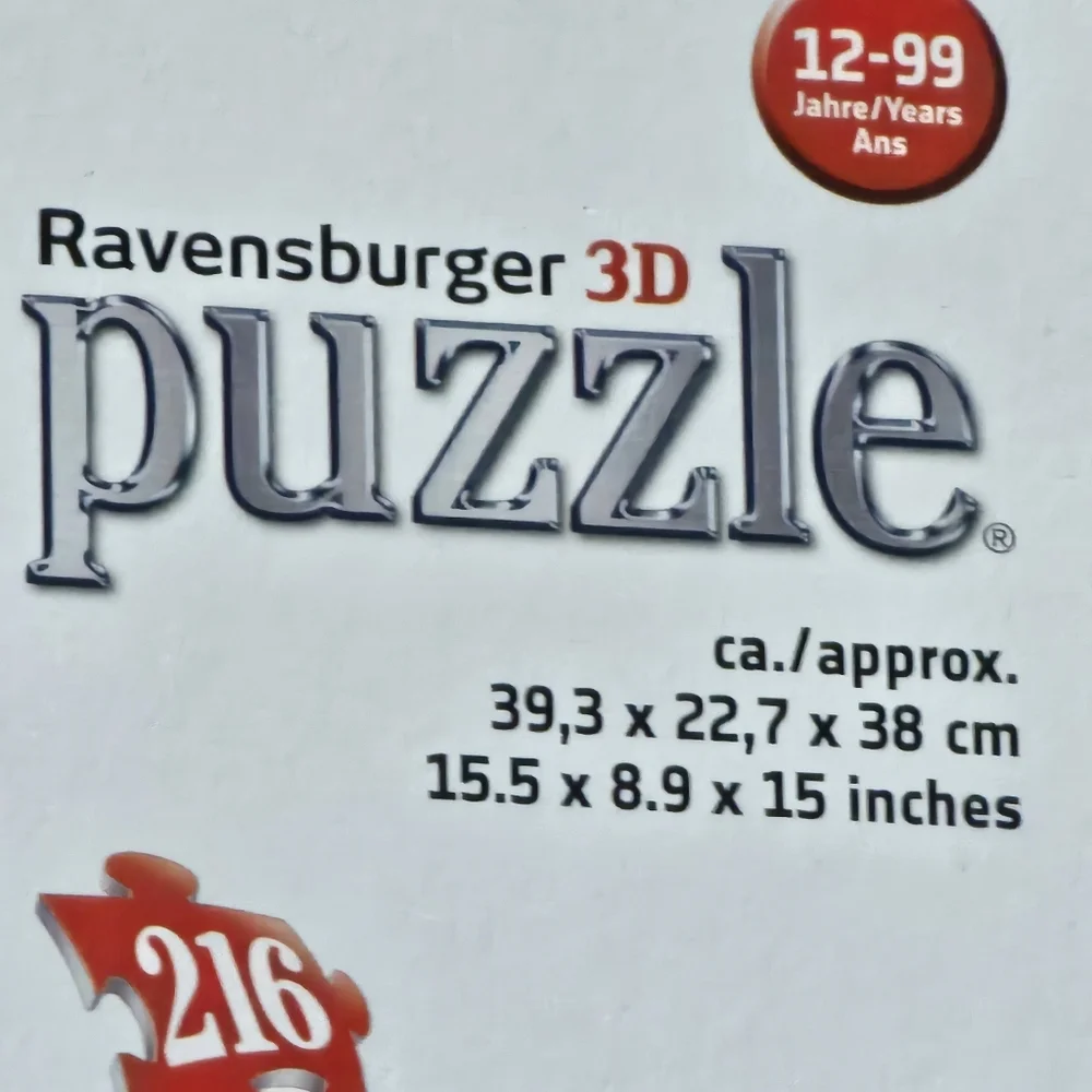 Ravensburger 3D Puzzle Neuschwanstein Castle Disney Inspiration Cinderella